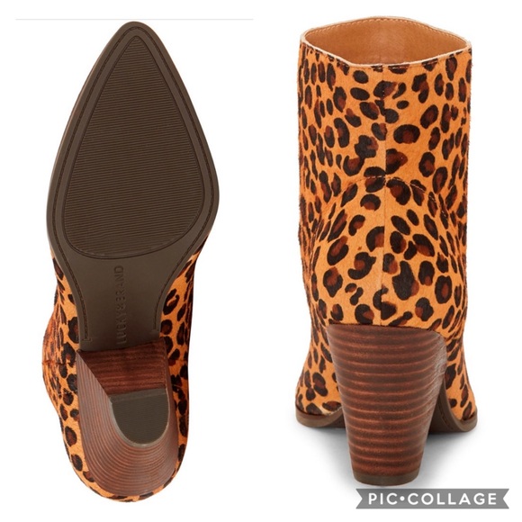 Lucky Brand Munise Leopard Booties - Picture 2 of 7